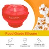 Fglmctsh The Original Microwave Popcorn Popper, Silicone Popcorn Maker Collapsible