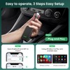 CarlinKit 5.0 Wireless CarPlay Adapter - Wireless Android Auto Car