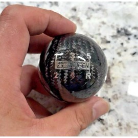 JM Motoring Mugen 5Speed Real Carbon Fiber Shift Knob For Civic Integra RSX Accord S2000 CRX