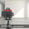 16 Lines Laser Level 4x360° Self Leveling Green Laser Level，4D