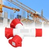 Industrial Socket Waterproof Electrical Connector 3 Way 16A Outlet for