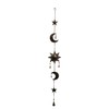 Sun Moon Star Hanging Chime Recycled Iron Wind Chime Sun
