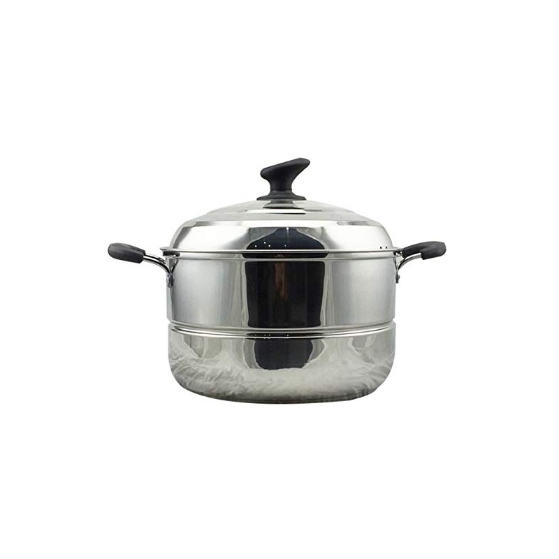 KOTO Single Tier Stainless Steel Steamer Pot, 2 sizes, (10.2'')