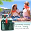 Chapou 4 Packs Mesh Large Shower Caddy Portable with 8