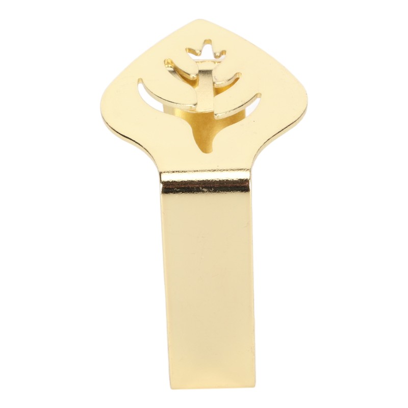 10Pcs Tablecloth Clips Stainless Steel Leaf Style Anti Slip Multi