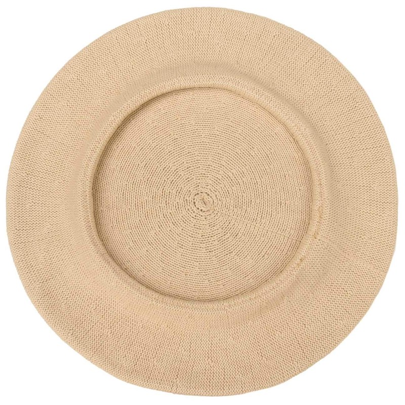 Lipodo Biskaya Cotton Basque Women's Beret Hat Made of 100%