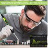 100W Portable Adjustable Temperature Soldering Iron Kit with Ceramic Heater,