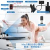 [Center Mounted] Webcam HD1080P Built-in Microphone, USB Connection, Flexible Arm,