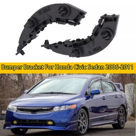 Unbranded Front Bumper Fender Bracket Clips Spacer Retainer For 2006-11 Honda Civic Sedan