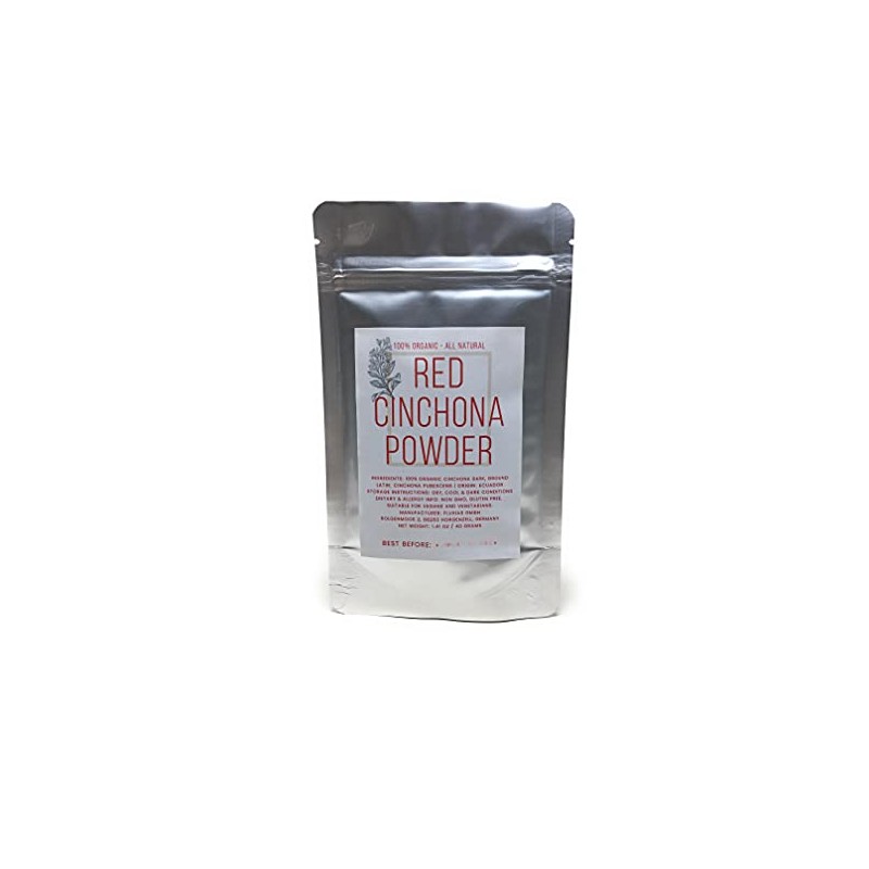 Red Cinchona Powder - 100% Cinchona Bark, Ground - Cinchona
