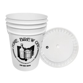 Home Brew Ohio Complete 6.5 Gallon Fermenting Bucket with Econolock