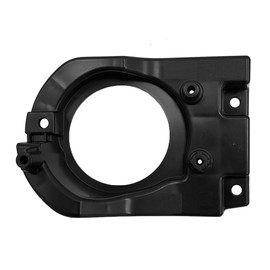 KarParts360 For Toyota Corolla Cross 2022 2023 2024 Fog Light Molding Driver Side | Front | Textured | Black | XLE Model | Replacement For TO1038252 | 814820A110