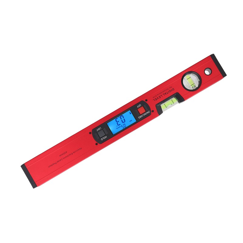 400mm Digital Level Ruler Electronic LCD Display Aluminium Alloy Magnetic