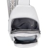 styleBREAKER Women's One Shoulder Backpack, Geometric Patterned Shoulder Strap, Plain