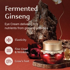 Sooryehan Hyobidam Fermented Eye Cream (0.84 fl oz) - Korean Skincare, Luxury Premium High-end Cream by LG Beauty. Intensive Skin Care.