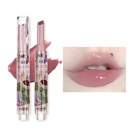 Flortte Melting Sheer Lip Lip Gloss, High Coloring Lip, Blood, Lipstick, Non-Shedding Makeup, Lipstick, Moisturizing, Colored Lipstick, Glossy, Long Lasting, Long Lasting (M03)