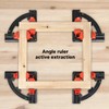 30°‑90° Woodworking Adjustable Corner Clamp Wood Right Angle Frame Clamp