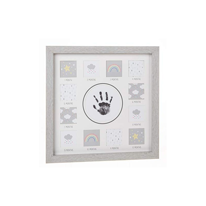 Baby First Year Handprint Photo Frame