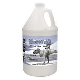 Speedokote White Peelable Spray Booth Wall Coating, Snow Storm, SMR-PWC-W, One Gallon