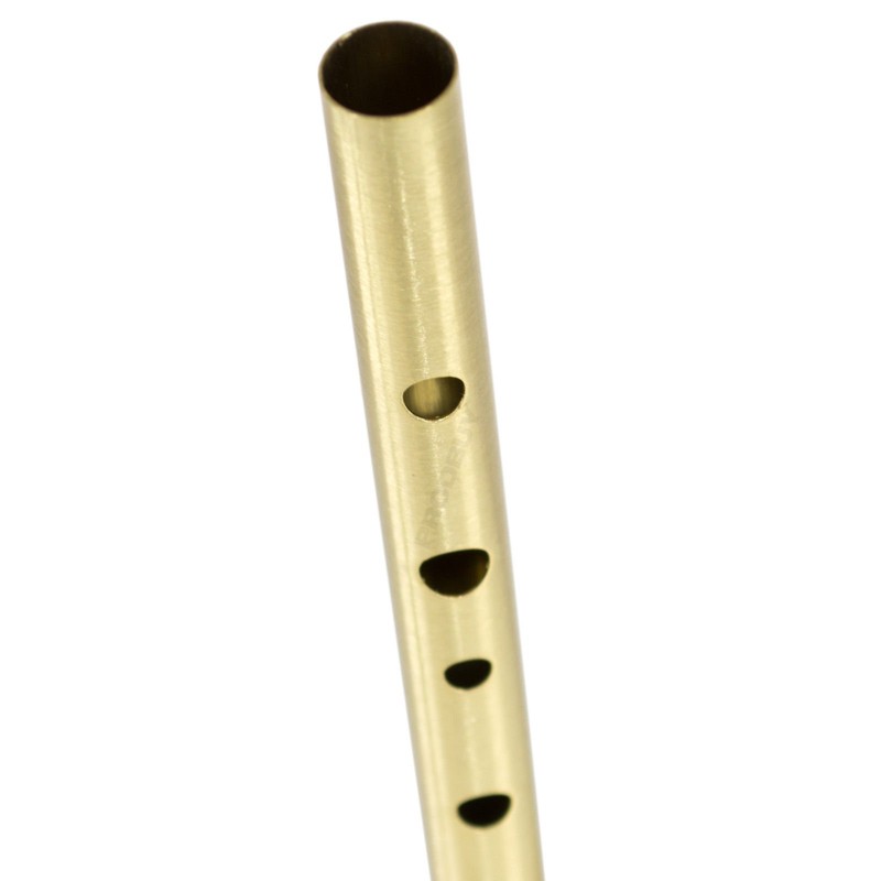 Feadog Brass D Irish Tin Penny Whistle Traditional Musical Woodwind