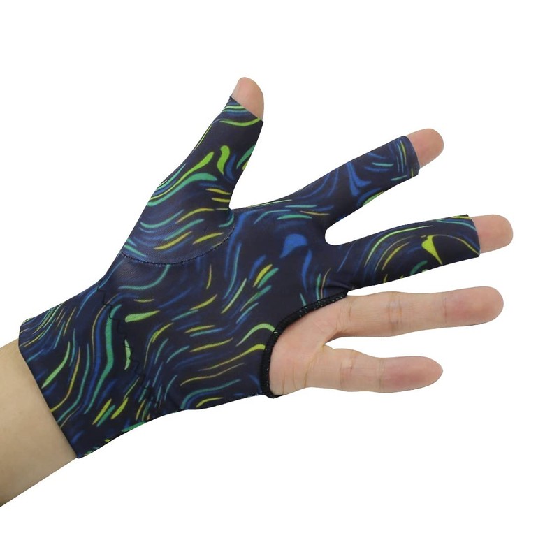 Scott Edward Billiard Gloves 10pcs/Set 3 Finger Billiards Glove Pool