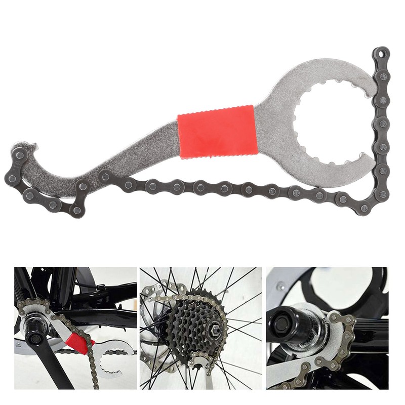 Bike Repair Tool Set Chain Wrench Puller Tool Bottom Bracket