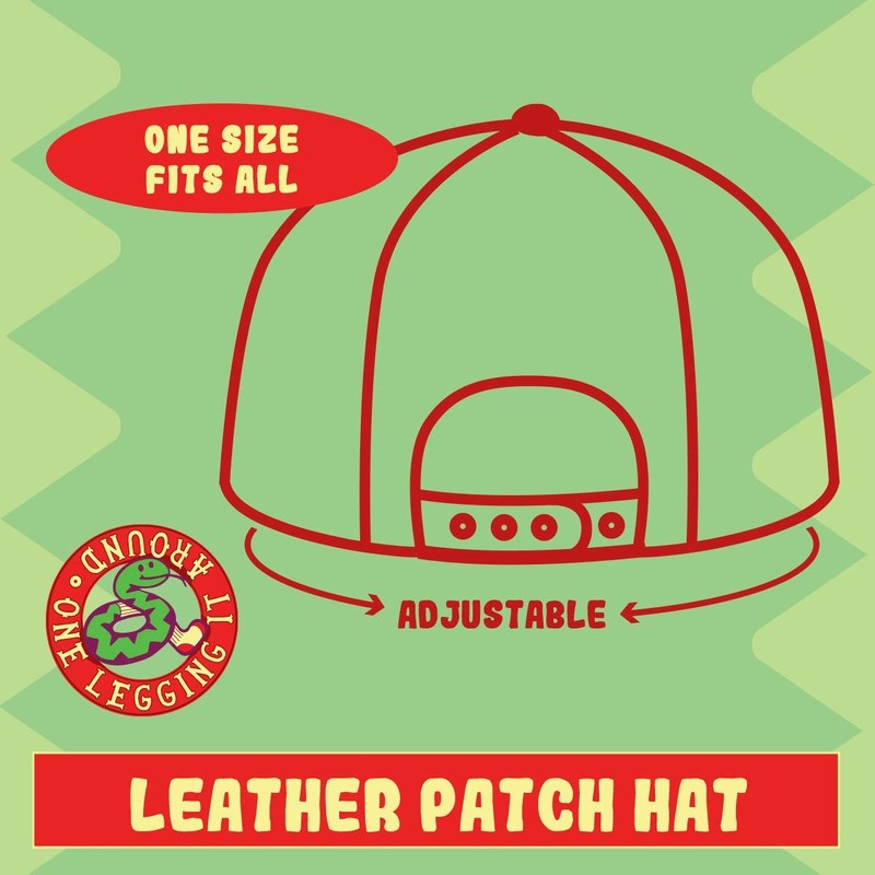 Conditioner Tender AF - Leather Black Patch Engraved Trucker Hat,