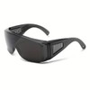 Badical 3002BK Fit-Over Sun Glasses OTG Super Dark Black Smoke