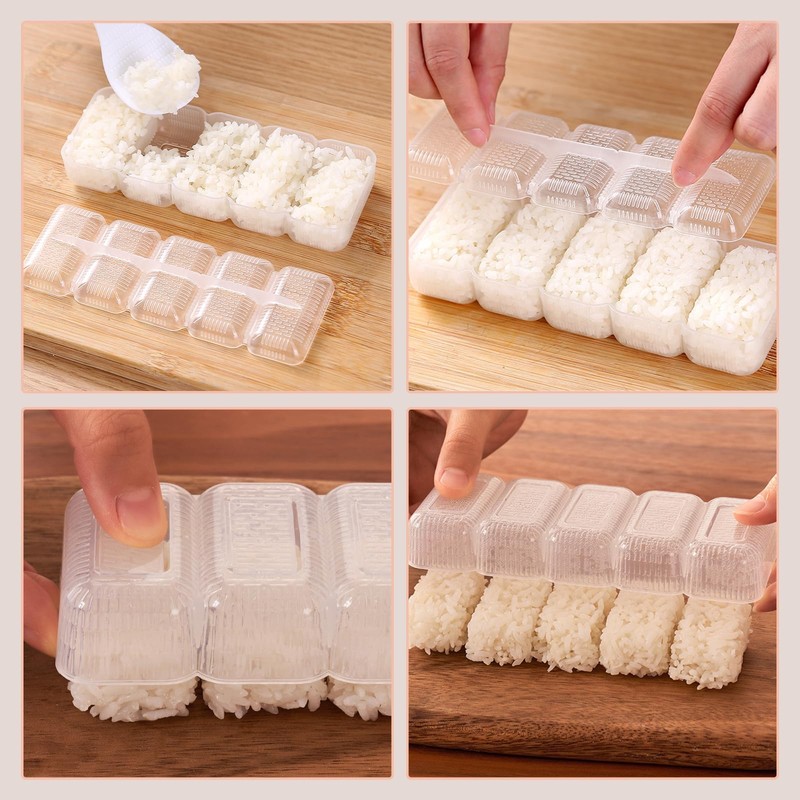 Liroyal Nigiri Sushi, Nigiri Sushi, Cooking Tools, Rice Ball Maker,
