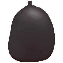 MOGU Beaded Cushion Cover Black Black Cover Fit Chair Dedicated Cover (Total Length Approx. 35.4 inches (90 cm)