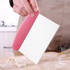 KUFUNG Stainless Steel Pastry Scraper Bench Scraper Chopper, Best as