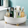 Rotating Spice Rack Round Versatile Sturdy Turntable Storage Container Organizer