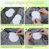 80 Pcs Armpit Sweat Pads Unadir Underarm Sweat Pads for
