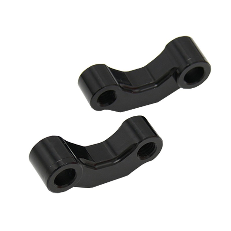 Motorcycle Mirror Riser Extender Adaptor Handlebar Mount Mirror Riser Extenders