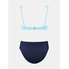 CUPSHE Women's Maternity Bikini Sets Pregnancy Swimsuit Low Rise Scalloped