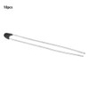 10pcs Thermistor Resistors, Temperature Sensors Electronic Components for Thermal Circuits