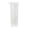 White 135° InternalCorner Trim for PVC-u Plastic Fascia Capping Board
