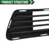 GRAND ORANGE Front Bumper Lower Grille Insert with Fog Hole
