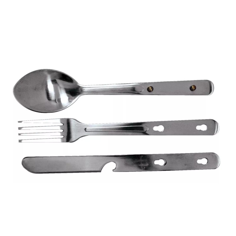 Sona Enterprises 4-IN-1 Stainless Steel Utensil Set (Spoon, Fork, Knife