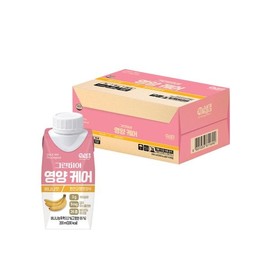 Jeong Sik Pum [정식품]그린비아 영양케어 바나나맛 200ml x 18팩 [Jeongsi Food] Green Via Nutritional Care Banana Flavor 200ml x 18 Packs