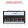 MH400 Ultra Low-Noise 4-Channel Line Mixer Mini Audio Mixer with
