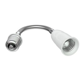 ledscom.de E27 Swan Neck Extension Elektra, Adapter With E27 Socket