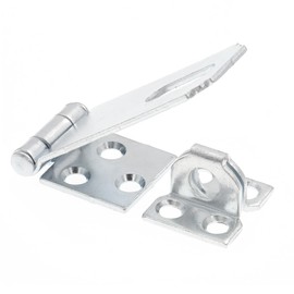 Prime-Line MP5056 Safety Hasp, 2-1/2 In., Steel Construction, Zinc Plated Finish, Fixed (Single Pack)