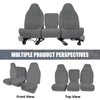 SAPUBK Custom-fit Seat Cover Replace for 1993-1996 1997 1998 F150