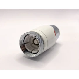 White/Chrome Thermostatic Radiator TRV Valve Head Replacement M30 x 1.5 Universal for All Manufacturers