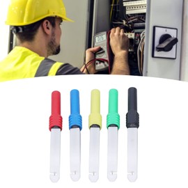 ViaGasaFamido Pin de Sonda de Prueba, 5 Uds. Pin de Sonda de Prueba de 0,7mm Agujas de Perforación de Alambre Multímetro para Diagnóstico de Coche Automotriz, Sondas de Prueba Y Cables