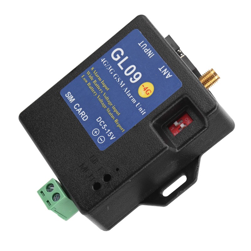 4G/3G/GSM Alarm Security System Alert Module 8‑Channel Input Low Consumption