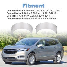 JDMON Crankshaft Main & Connecting Rod Bearing Kit Compatible with Buick Chevy 9-3X Alero 2.0L 2.1L 2.2L 2.3L 2.4L L4 DOHC 16V 2000-2017 Replace 21018825 12591093 (8)