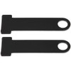- Helmet Lock Extension, Helmet Strap D‑Ring Lock Stainless Steel