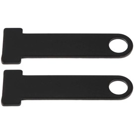 - Helmet Lock Extension, Helmet Strap D‑Ring Lock Stainless Steel Motorcycle Universal(Black)